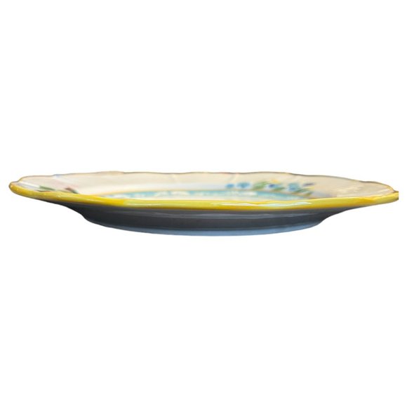 2020 The Pioneer Woman Spring Bouquet Round Floral Platter Plate Candle Holder - Picture 3 of 9